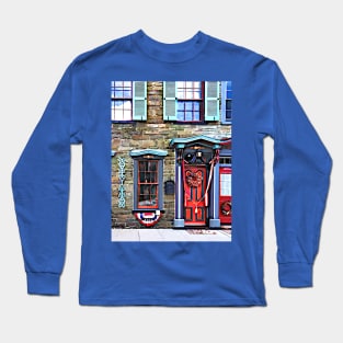 Jim Thorpe PA - Fancy Doors and Windows Long Sleeve T-Shirt